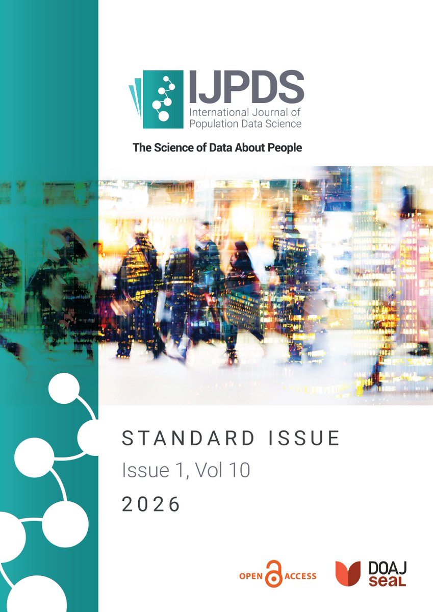 International Journal of Population Data Science tweet media