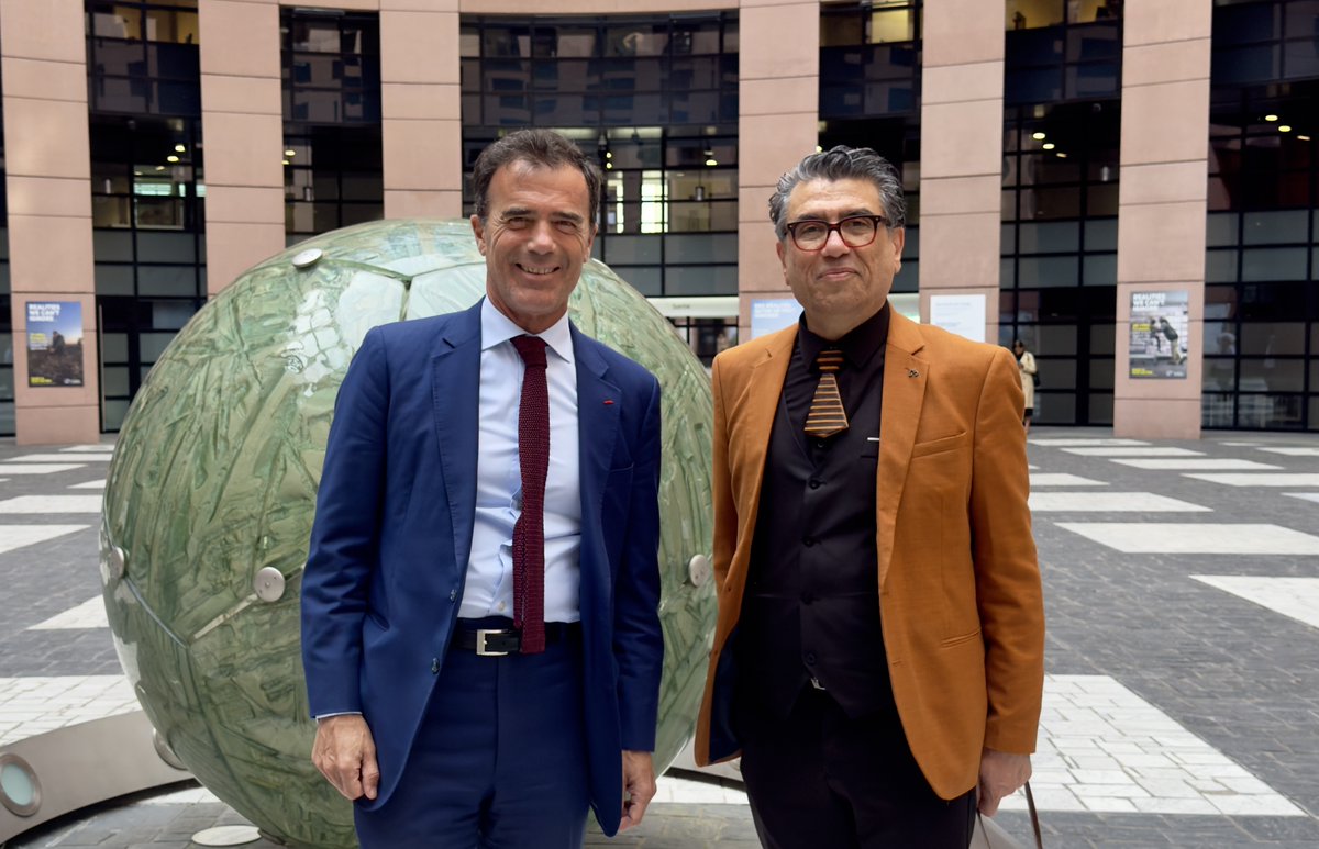 SalamSarhan's tweet photo. Great day in Strasbourg meeting @BayrPetra  @PACE_President, president of the Parliamentary Assembly of the Council of Europe and leading supporters of @BpurOrg at the European Parliament, @lukasmandl and @sandrogozi.
@cescverducci @NaguibSawiris @StephenSchneck @AlKhalafalla https://t.co/NX4XbpHFJd