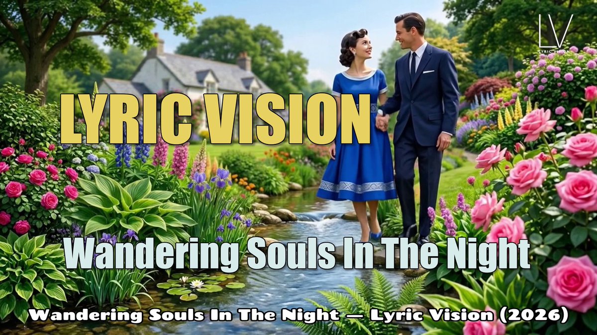 LyricVision's tweet image. Wandering Souls In The Night — Lyric Vision (2026) youtu.be/rzCMzyDbYmA
A new 1950s-style song and music video #music #1950s #lyrics #LyricVision