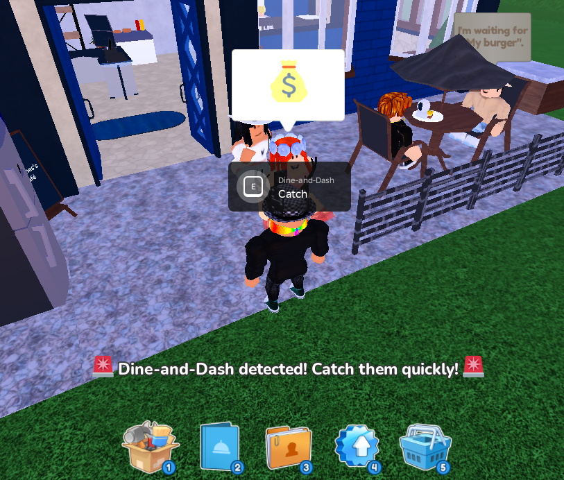 UltrawRBX's tweet image. Restaurant tycoon 3 just got shady...

Criminals in the building! 🚨Can you capture them before they reach the exit? Or will you install CCTV to deter them?

#roblox #robloxdev #comingsoon #restauranttycoon3