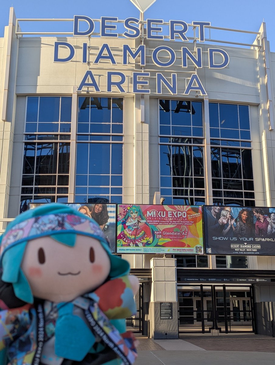 talisein's tweet photo. 【Checked in on MIKUNAVI】HATSUNE MIKU EXPO 2026 North America - Glendale, AZ
https://t.co/z0SlmzGSEk https://t.co/b7eI9fZmSW