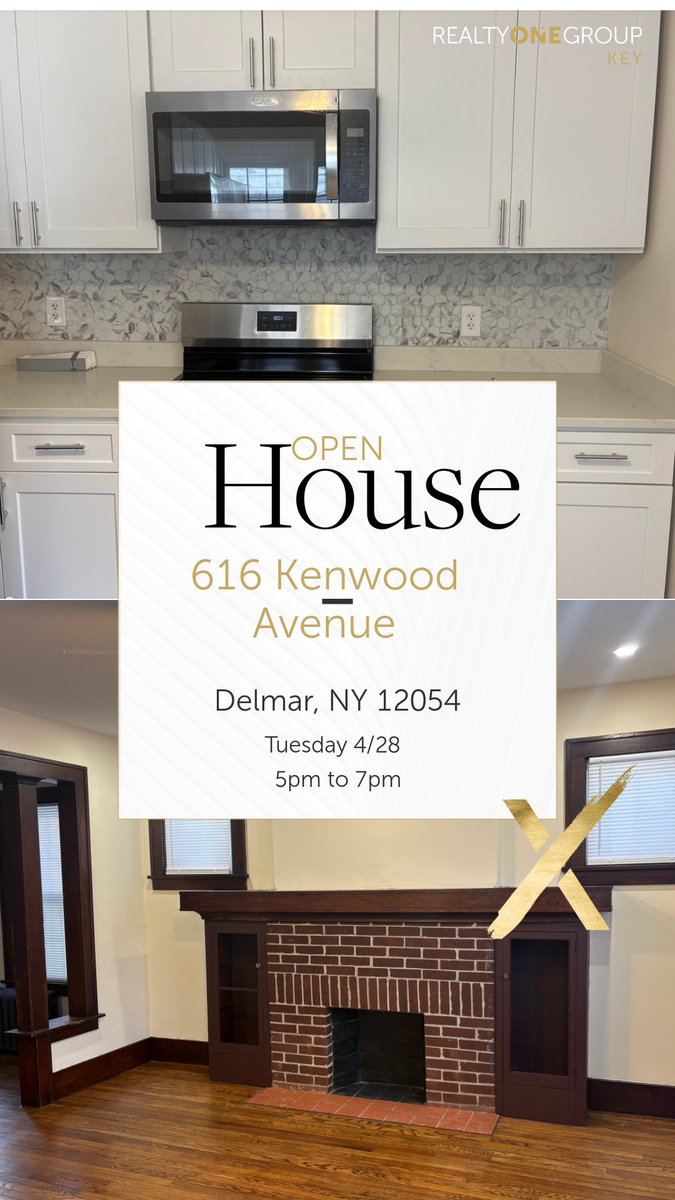 LeahWitko's tweet image. OPEN HOUSE this evening 5-7pm on 616 Kenwood Ave in Delmar, NY Come visit Colleen Saia from ROGKEY! #openhouse #forsale #SF #delmarny #BCSD