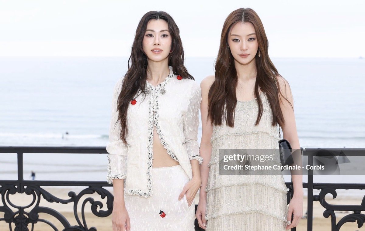 Getty curse doesn’t work with our two lovelies.

LENAMIU AT CHANEL CRUISE
#LenaMiuxChanelCruise