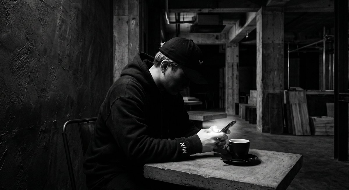 KURO | モノトーンカフェ東京 | 静寂の手前 tweet media
