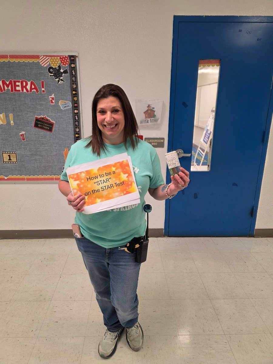 principalpse's tweet photo. Testing season starts with a sprinkle of magic ✨ and VIP treatment! So proud and excited for our students to show what they know @rocio_more617 @Gurreonero_MG https://t.co/M5UmLi2jmG
