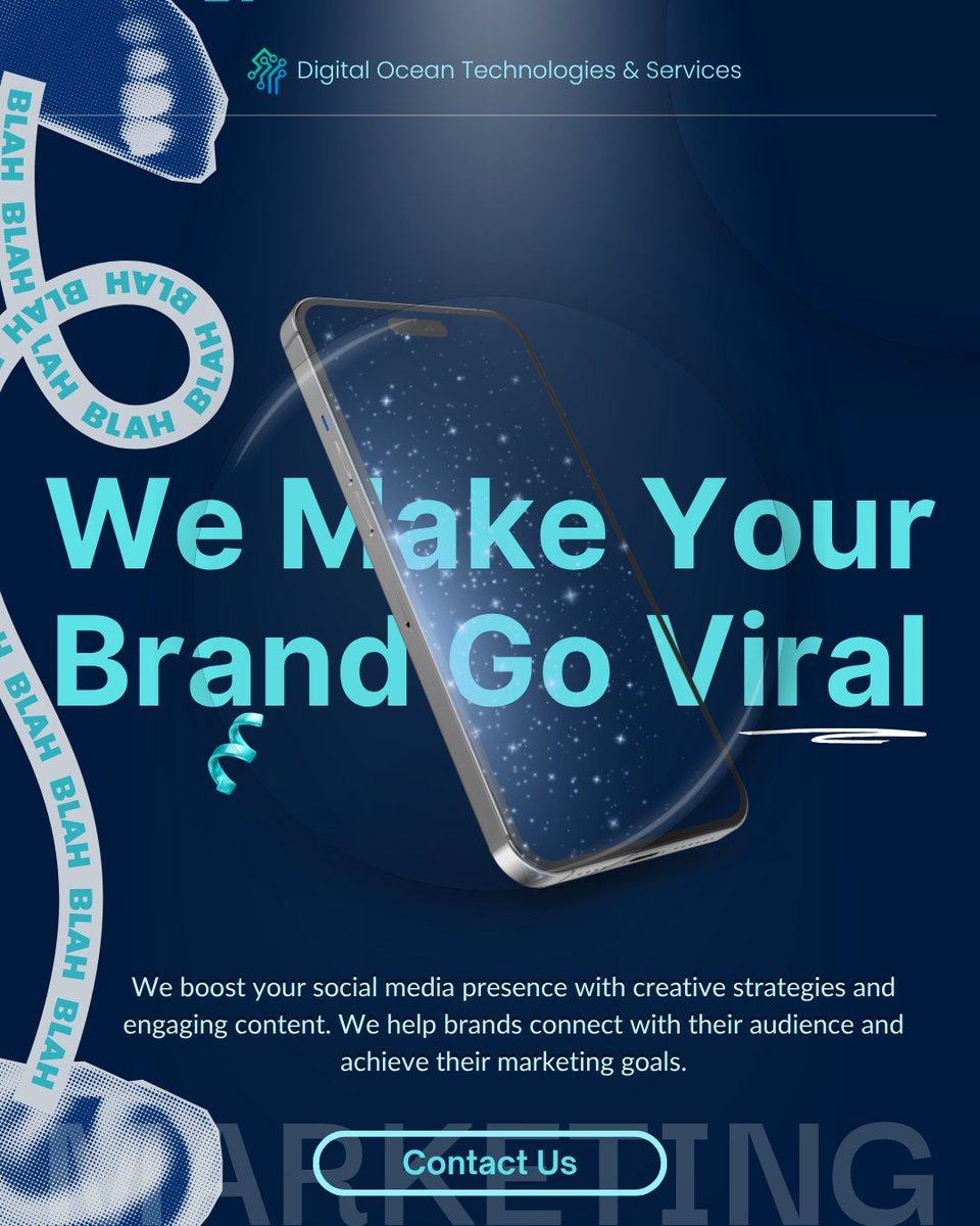 digoceans's tweet photo. We don’t just market - we make your brand go viral 🚀
Ready to be seen everywhere?

#DOTS #digitalmarketing #socialmediamarketing #viralmarketing #growyourbrand #goviral #contentstrategy #brandgrowth https://t.co/UUqcjfCo6P