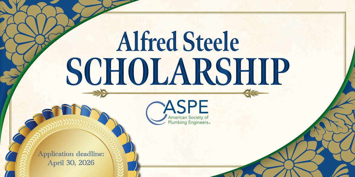 American Society of Plumbing Engineers (ASPE) tweet media