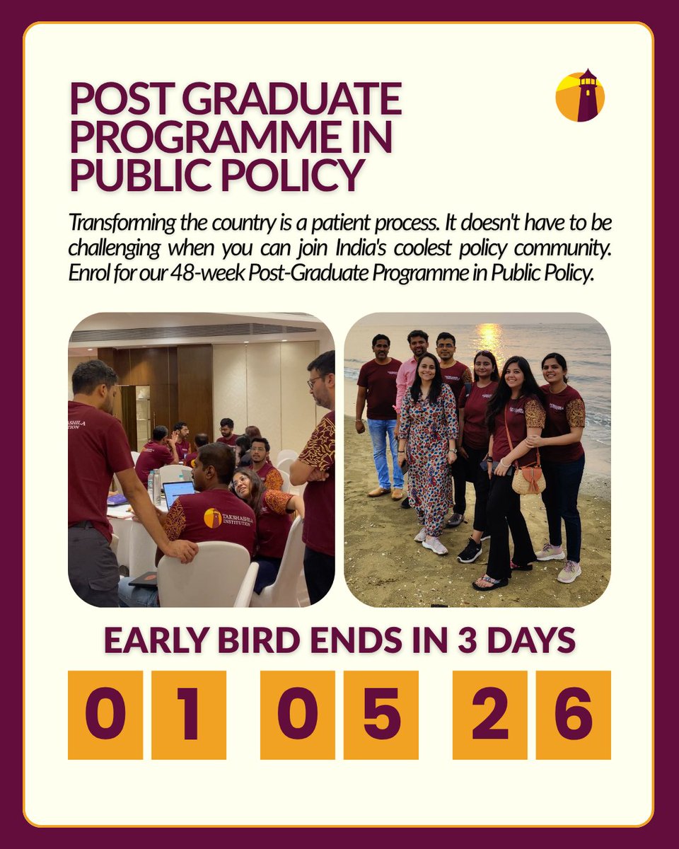 Takshashila Institution tweet media