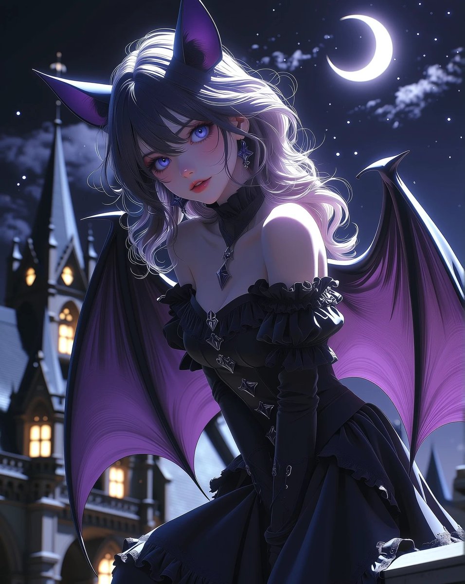 Momokadayo_3150's tweet image. Theme : #BATS🦇
Hi DUST-san
Let me share my original bat with you.
Thanks,
Momo

"I transformed from a bat into a human being.
Am I cute?  "