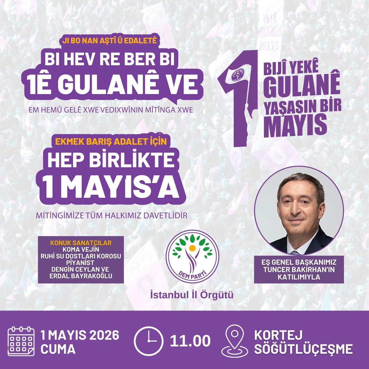 DEM Parti İstanbul tweet media