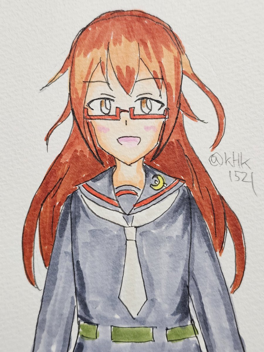 望月(艦これ) 「望月ちゃん #艦これ版真剣お絵描き60分一本勝負_20260428 #望月進水日」|KHK1521のイラスト