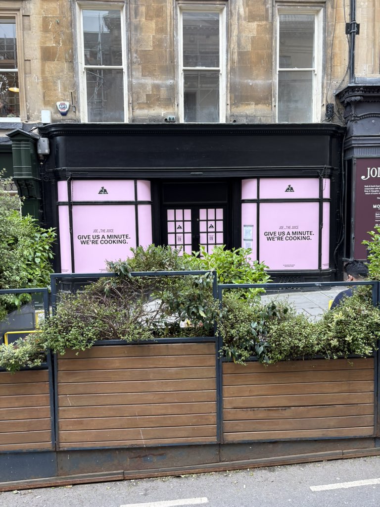 I didn’t realise the demand was so high…

Do we need two in Bath?