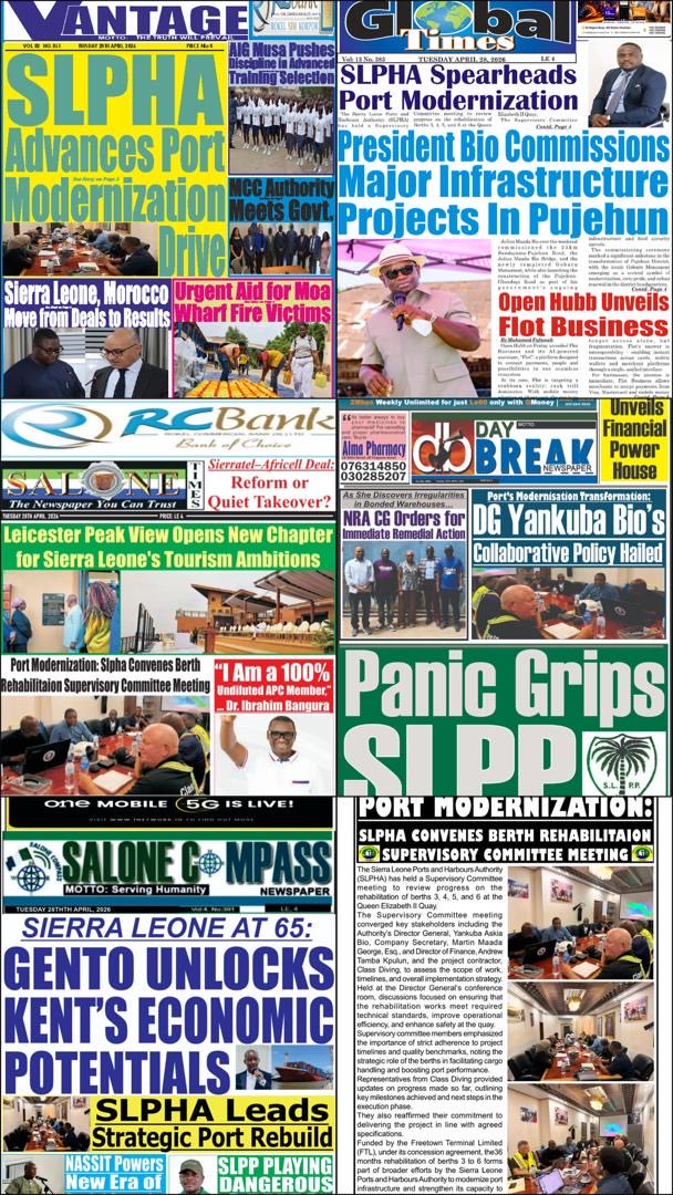 Sierra Leone Ports and Harbours Authority tweet media