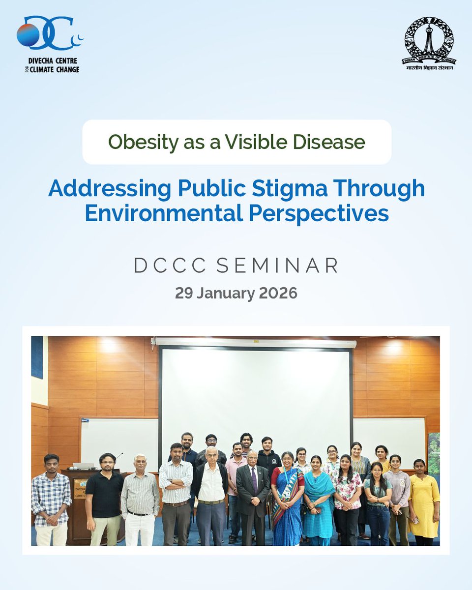 Divecha Centre for Climate Change,IISC tweet media