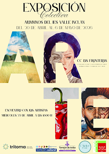 Ayto_Torrejon's tweet photo. CULTURA | No os perdáis las exposiciones que se pueden disfrutar durante estos días de forma gratuita en los centros culturales de #TorrejónDeArdoz @torrejoncultura @MuseodeTorrejon @LaCajaDelArte @JosAMoreno9 
🔗 https://t.co/caPCYRYW2l https://t.co/zHZE9a4Jd9