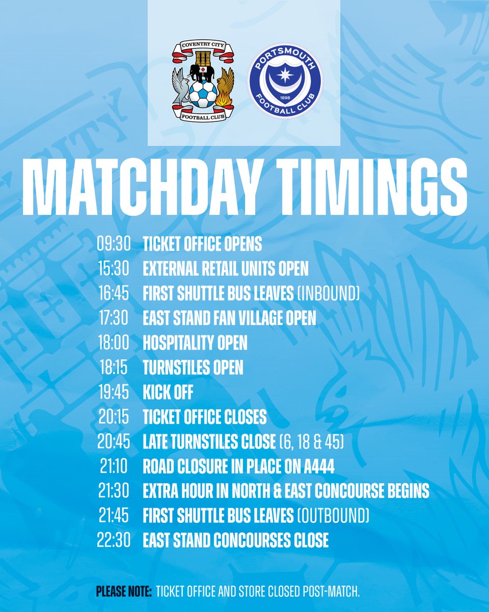 CCFC Supporter Services tweet media