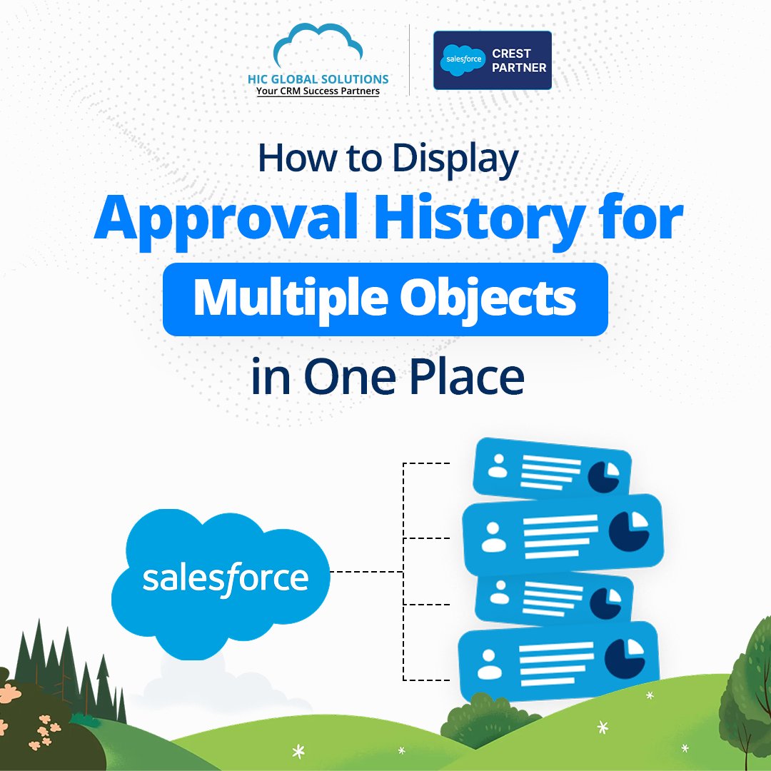 HeadInCloudInc's tweet image. Struggling to track approvals across multiple Salesforce objects?

Here’s how we built a centralized Approval History component using #LWC &amp;amp; #Apex to bring everything into one place.

Less navigation. More clarity. Better decision

Read More - hicglobalsolutions.com/blog/how-to-di…

#salesforce