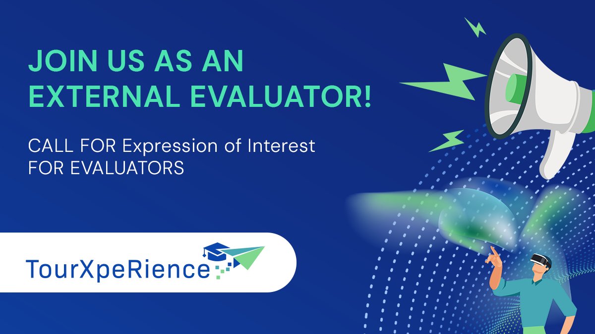 EHTPORTO's tweet photo. CALL FOR EXTERNAL EVALUATORS: TourXpeRience Project

Full terms of reference and application requirements on our project website: https://t.co/BBFOwshcXv

#TourXpeRience #VET #TourismEducation #EUProjects #CallForExperts https://t.co/wzae8ZCVzu