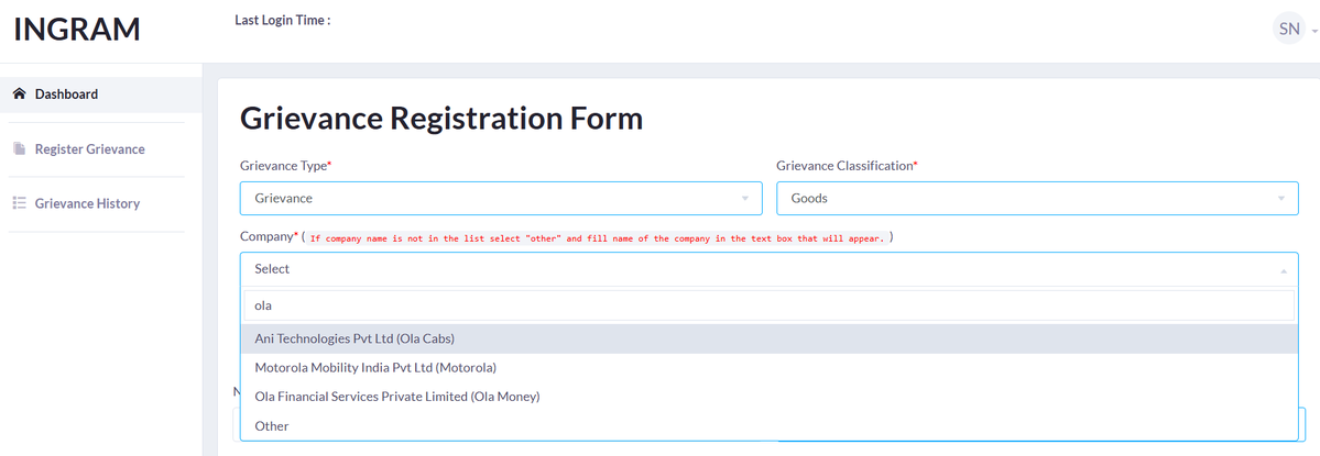 sai_1979's tweet image. 1/ Shocking failure of consumer protection in India. Tried filing a complaint against Ola Electric on National Consumer Helpline @jagograhakjago portal — Ola Electric is not even listed in the company list. How can this happen? #OlaElectric #ConsumerRights