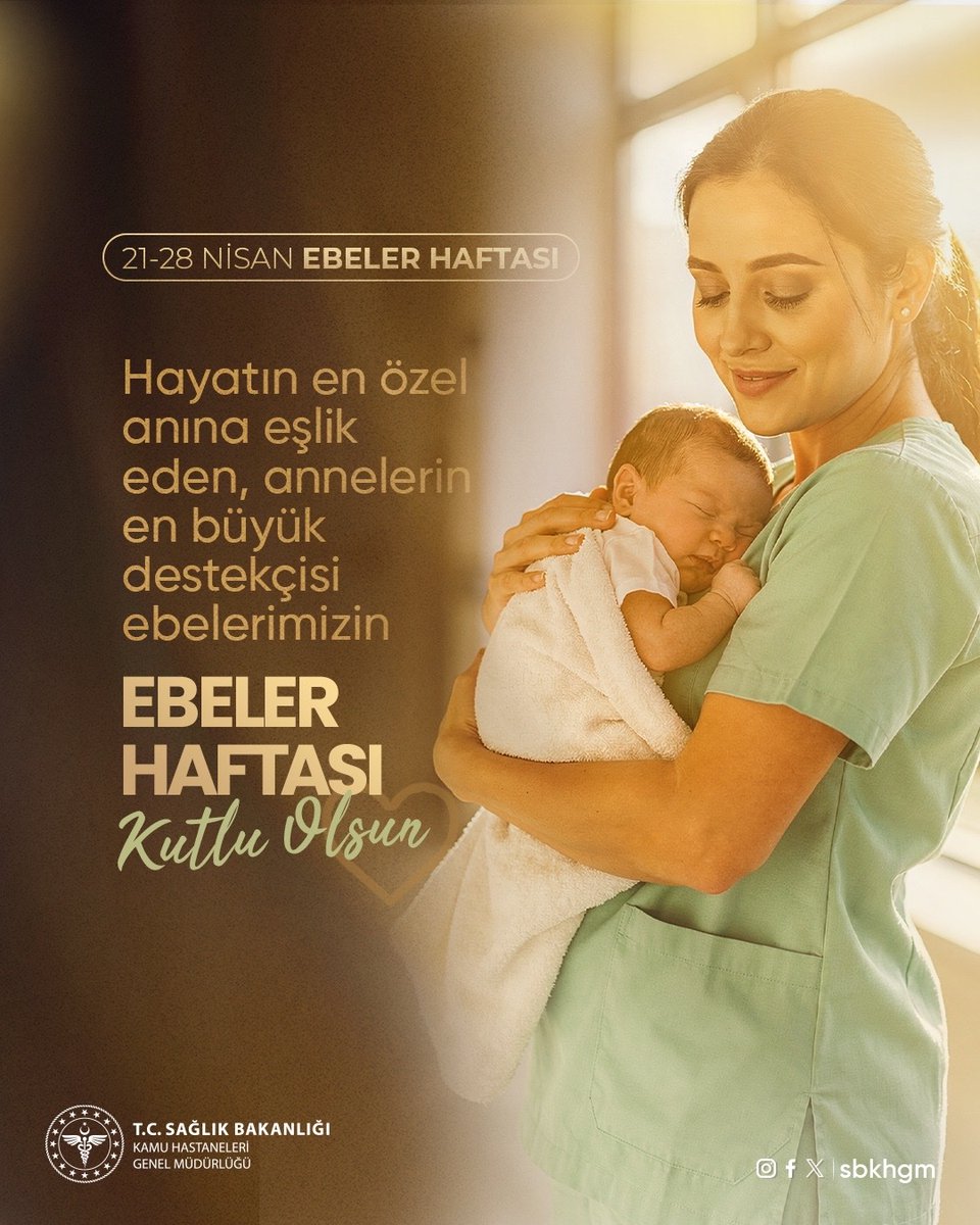 Hayatın en özel anına eşlik eden, annelerin en büyük destekçisi ebelerimizin Ebeler Haftası kutlu olsun. 💕

#EbelerHaftası