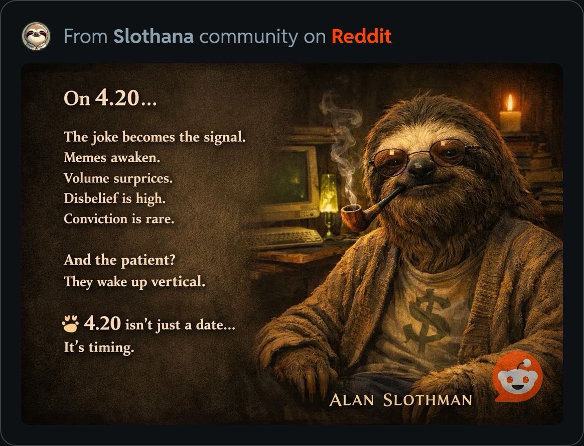 StefanArsov3's tweet photo. @CoinMarketCap Im naming @SlothanaCoin 🦥🙏 https://t.co/oqk3D6dW6K