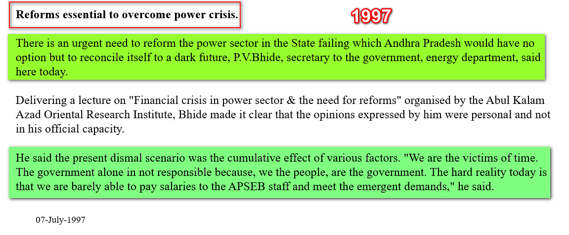 eclector1419857's tweet photo. #CBN knew electricity was crucial for industry, agriculture and households.
Question
Why seek validation from a CROOK like #YSR when proof is right in front of us that #powerreforms stood the test of time and none could reverse them later?
By mid-2000s,#CRISIL rated them best. https://t.co/EC6NiDnvdZ