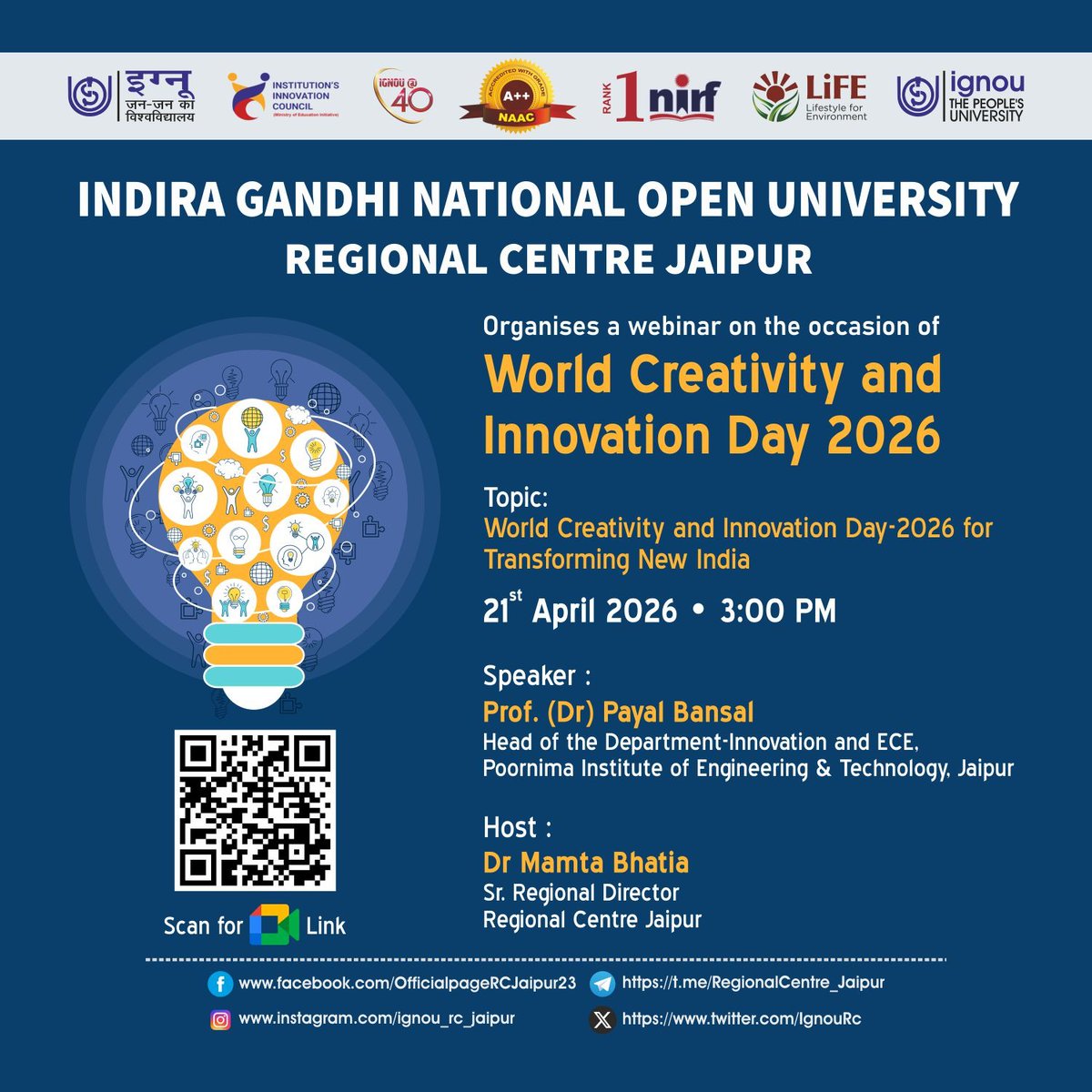IGNOU Regional Centre Rajkot tweet media