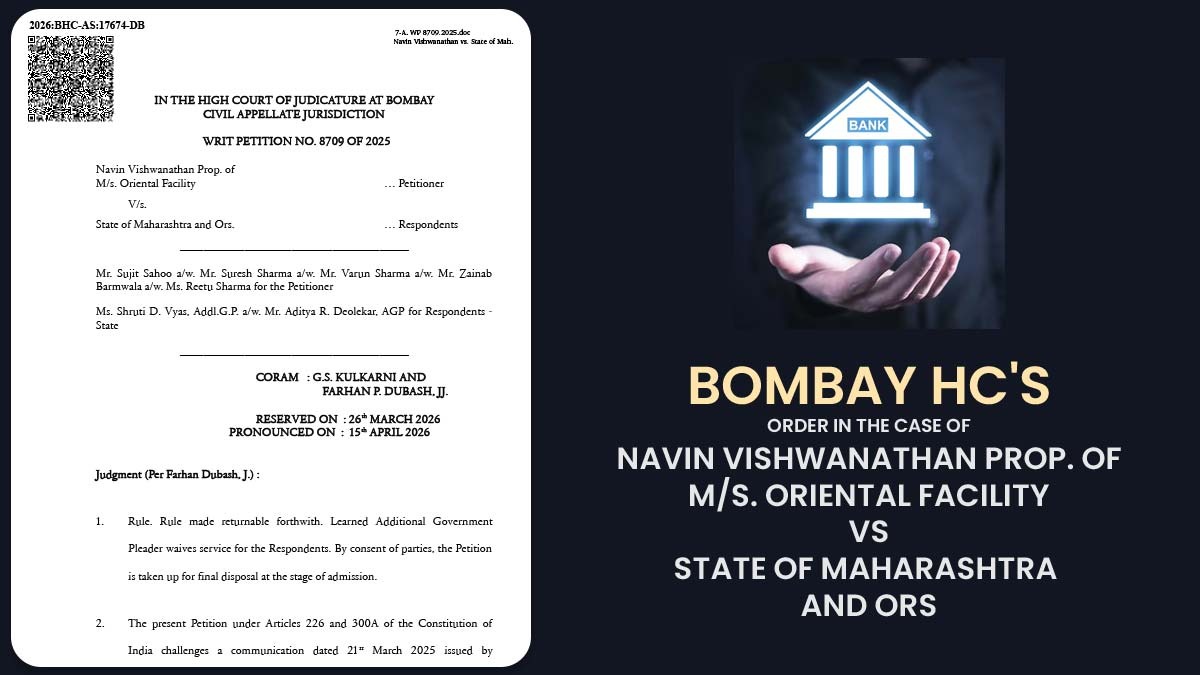 gsthelpline's tweet image. The #Bombay #HighCourt recently made a decision stating that #GST officials cannot block a son’s bank account just to collect unpaid taxes from his late father’s business.
Get more: tinyurl.com/mpksantd