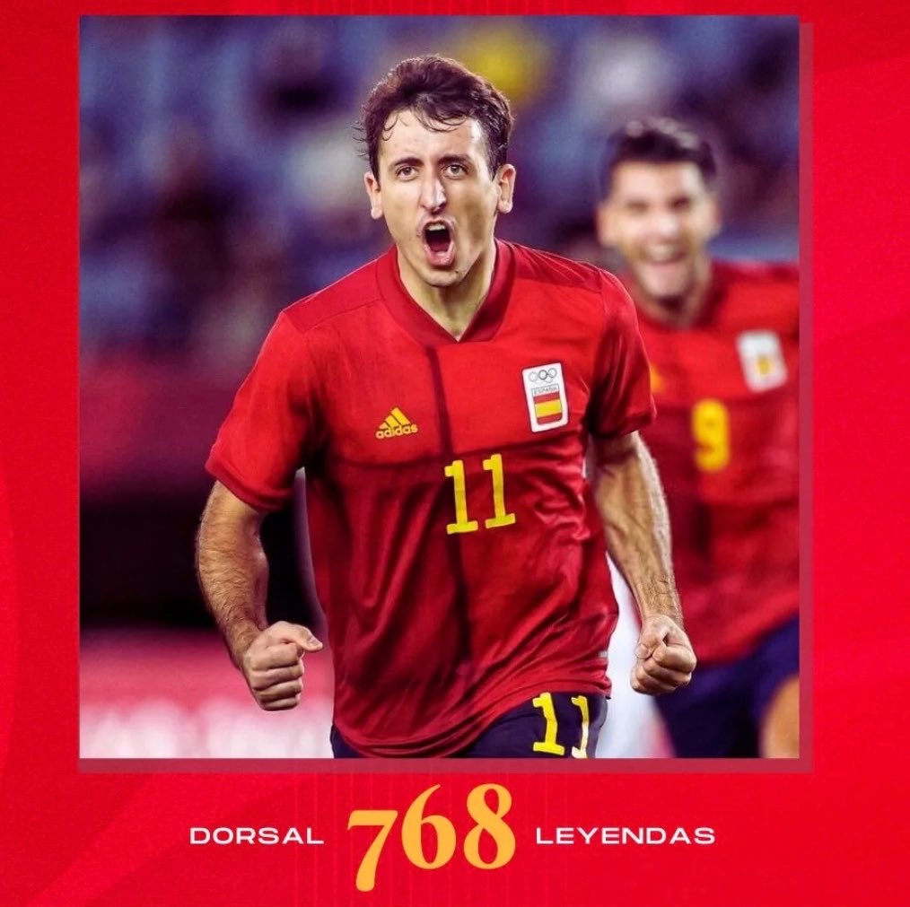 leyendasespana's tweet photo. 🎂🇪🇸 ¡Felicidades @mikel10oyar, felicidades Leyenda!
👕 Dorsal 768
⚽️ 52 partidos, 24 goles con @SEFutbol 
🏆 Campeón Eurocopa 2024
📆 Debut: 29-05-2016 Sant Gallen
(España 3 - 1 Bosnia) https://t.co/Wyv5lBQEVK