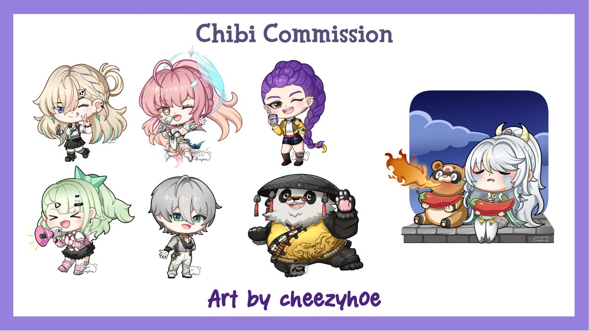 cheezyhoe2006 | VGen Commissions Open tweet media