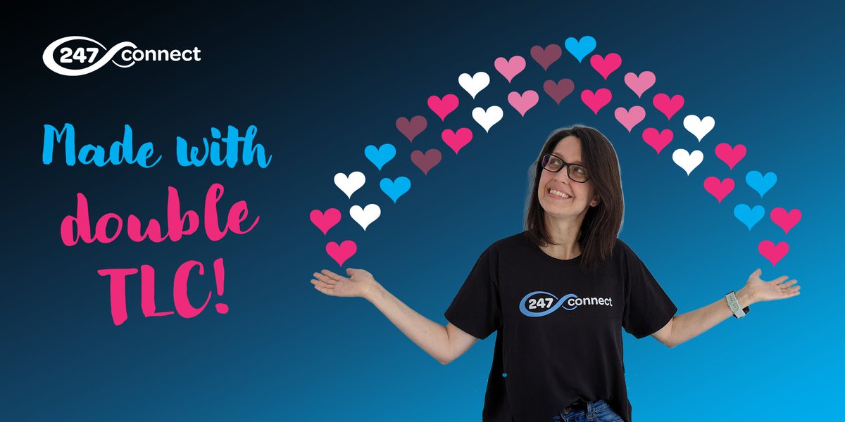 247connectcloud's tweet photo. Your remote access tool's purpose is to give your devices TLC. But does it give any to you?

247connect is built with Tech Loving Care - for technicians! That’s double the TLC in a single product. #TechHappiness

Find a solution that loves you back… 💕
https://t.co/tQiFA7K26G

#RemoteAccessSolution #ITsupport #247connect