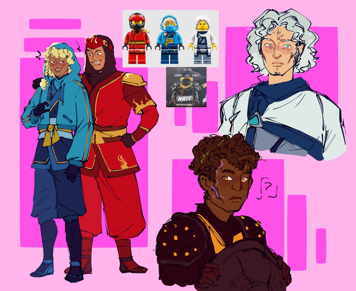 Creatures 

#Ninjago #NinjagoLegends
#Mira #Jin #Nate #MasterIvo