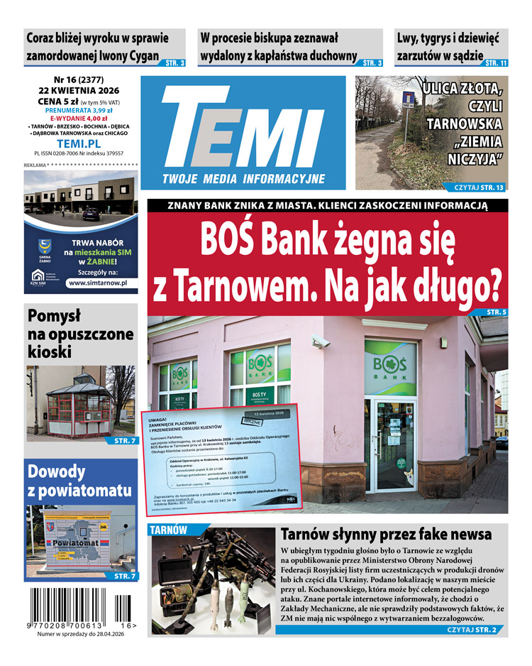 temi_pl's tweet image. Drodzy, #TEMI już na Was czeka w wydaniu cyfrowym 
temi.pl/kategoria/e-wy…
A od środy jak zawsze znajdziecie je w papierze. 📰 Wciągającej lektury!