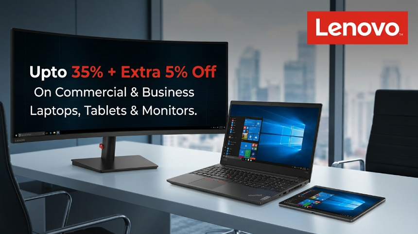 SGCouponHub's tweet image. Business – Up to 35% + Extra 5% Off on Commercial &amp;amp; Business 
Laptops, Tablets &amp;amp; Monitors at Lenovo 

Use #discountcode 

sgcouponhub.com/coupons/lenovo 

#laptops #NETBOOKS #Tablets #desktopservice #PCS