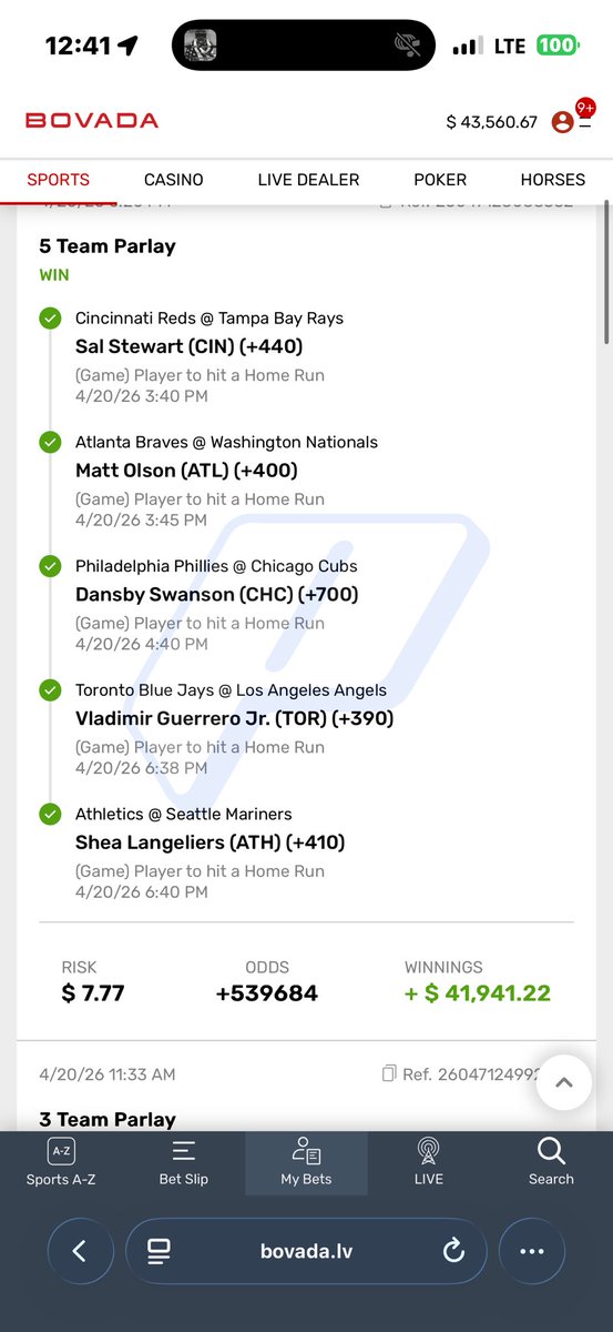 Parlay Pusher tweet media