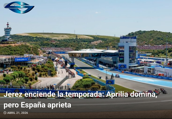 avsphotoreport's tweet image. 🏍️ Gran Premio de España de MotoGP 🏁

✨ El Circuito de Jerez-Ángel Nieto vuelve a ser el epicentro del campeonato 🏆 del 24 al 26 de abril

👉 Léelo en AVS
noticias.avsphotoreport.com/deportes/motog… #motogp #GPEapaña #jerez