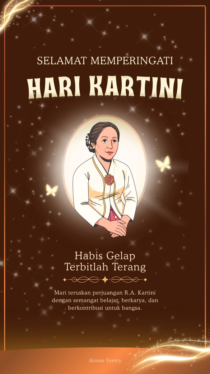 AL0NSA's tweet photo. ⠀⠀
⠀⠀⠀⠀⠀⠀⠀⠀Tangan laki-laki yang memegang pedang, mungkin akan memenangkan peperangan. Tapi tangan perempuan yang mengayun buaian, adalah tangan yang membentuk masa depan -RA Kartini
⠀⠀⠀⠀⠀⠀⠀ https://t.co/qgzTAVaqkh