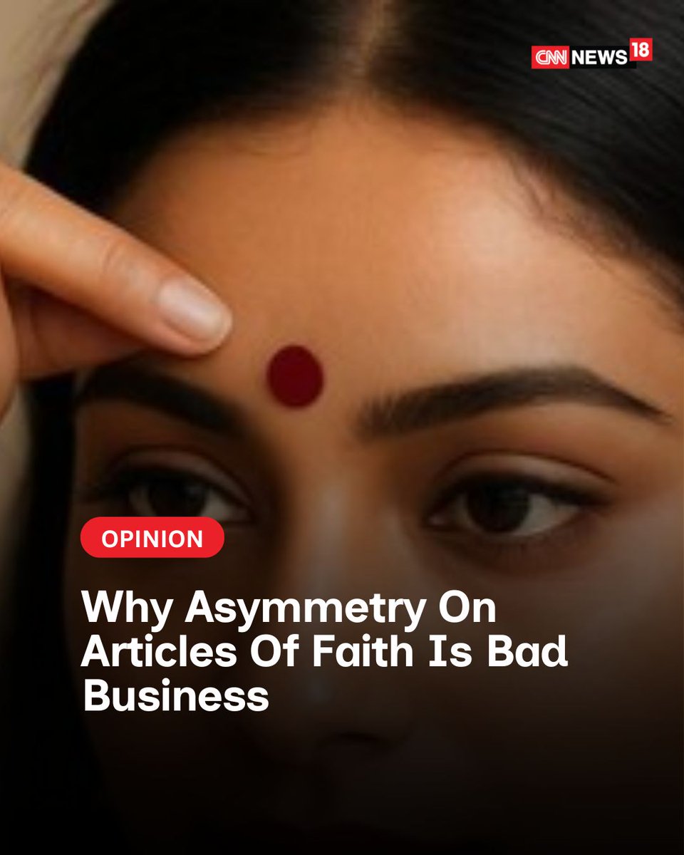 CNNnews18's tweet image. What we wear is what we are; following international ‘norms’ while ignoring our own is unacceptable now.

Writes: Reshmi Dasgupta | #Faith #Business 

news18.com/opinion/opinio…