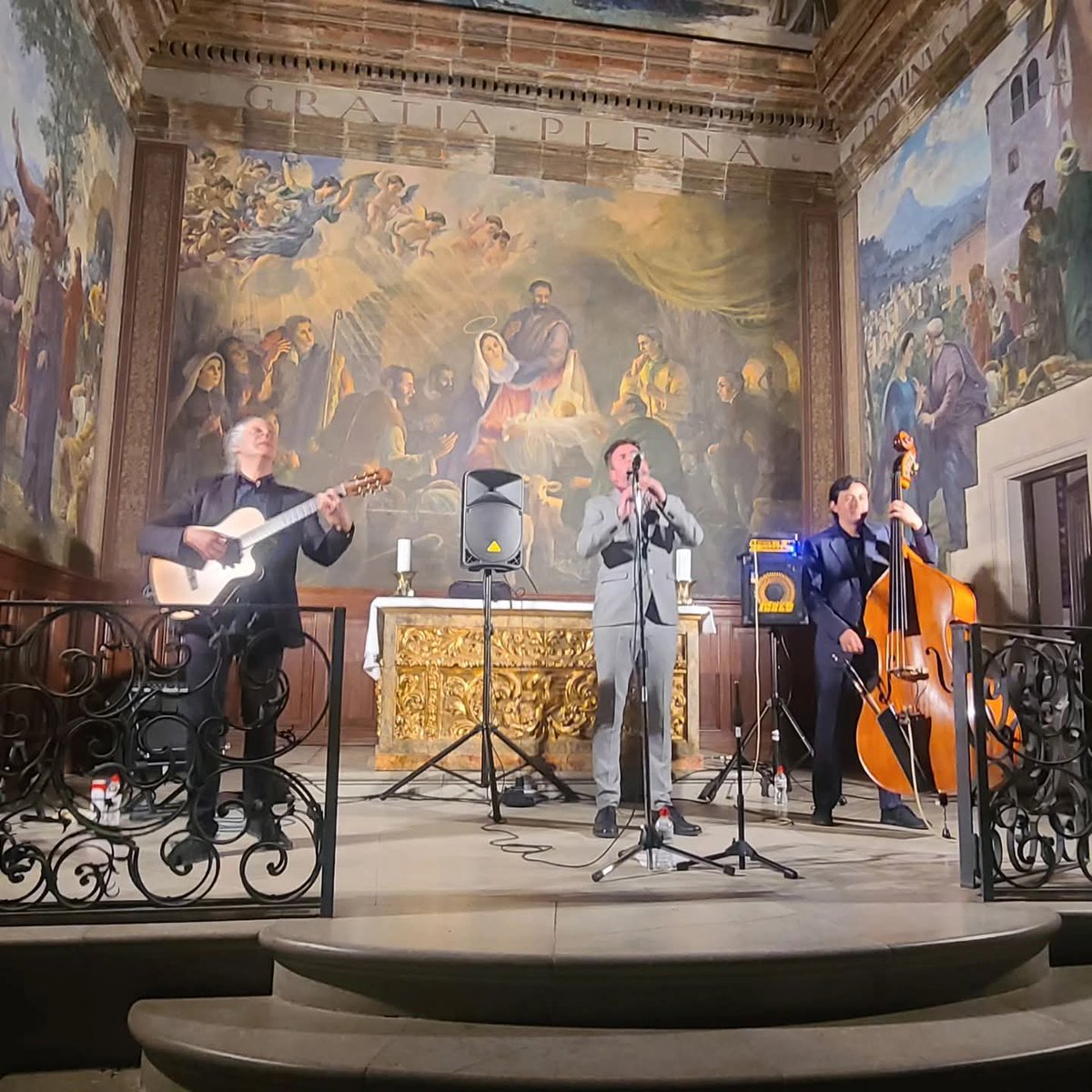 CatKlezmer's tweet photo. Dissabte a l'Església de S'Agaró.

Gràcies a totes les persones que ens vau acompanyar en un espai tan especial. Un plaer compartir-hi música. https://t.co/iiTON9L9oz