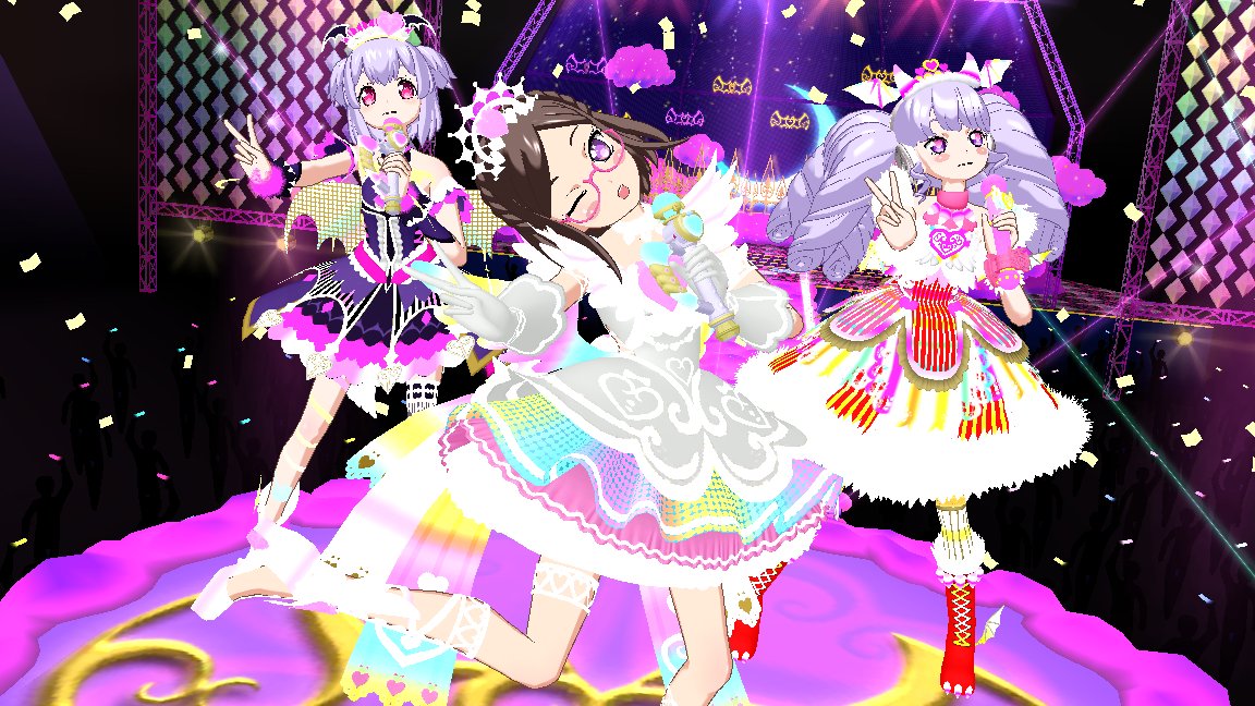 ゆるぎちゃん💕とフレンドになれたので早速🪄許可も取らずに召喚🪄しましたぁ😆👍オイオイ
あろまＳＣＲアイドルキーコーデだったのでガァルルＳＣＲアイドルキーコーデ着てたさっさごろうちゃん💕を勝手に巻き込みましたぁ😆👍コラコラ
<a href="/urgl2s/">ﾕﾙｷﾞ</a>
<a href="/gororo_pri/">さっさごろう</a>
#アドパラ #プリパラ