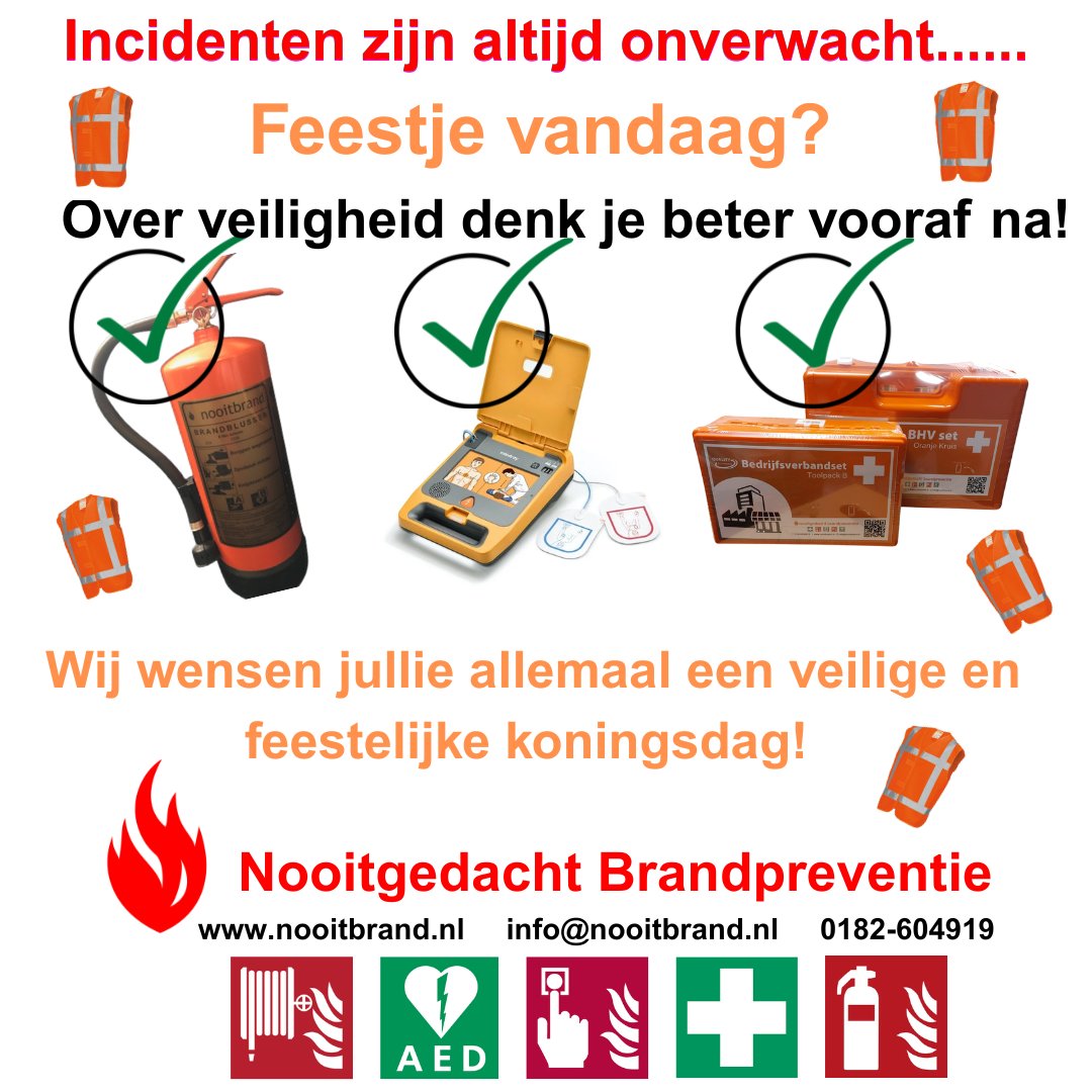 Jouw (brand-) veiligheid, dat is waar wij het met al onze medewerkers voor doen!