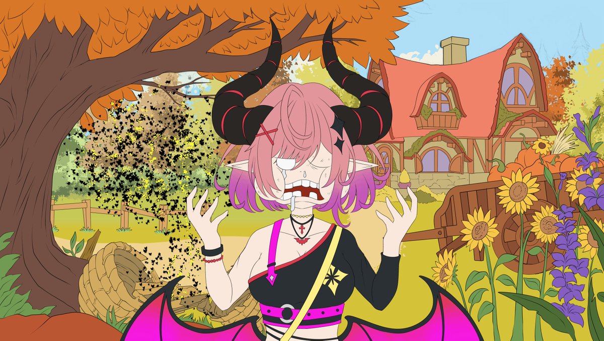 Night Caleum 🧡 | VArtist 🧡 tweet media