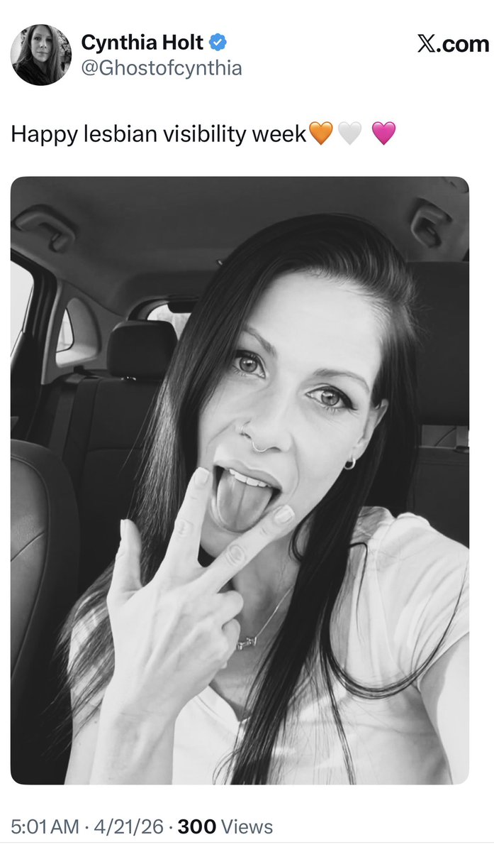 Wrongingly's tweet photo. If you are a guy who says hello to this dude pretending to be a lipstick lesbian in order to get his attention, remember, you are fantasizing about a dude. 😬 https://t.co/AP0bC7QZsB