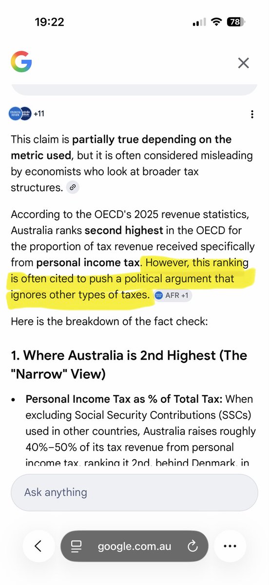 jacomo_winter's tweet photo. @AlanKohler Nice tip o’ the hat to conservative campaigners on tax by the claim AU income tax is second highest in the world. In the very least misleading in real terms. Stick to real economics instead of running a political campaign. I spose ur on theme with @abcnews nowadays https://t.co/qm2nx56tYV