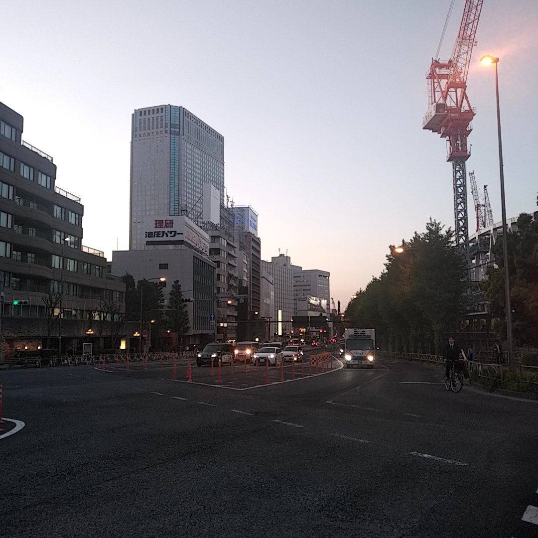 140cDeSolitude's tweet image. Après le #travail, je vais quitter #Shinagawa bientôt. #soir