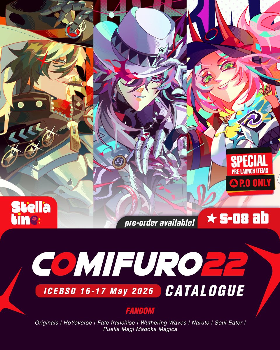 Clemmy | CF22 | HoYoFEST | ARTSOBI | Animangaki tweet media
