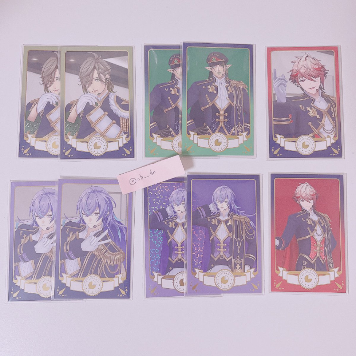ch__dn's tweet photo. 〖 交換 〗にじさんじ　共通衣装3Dグッズvol.4 ランダムチェキ風カード　Aグループ

譲 : 画像参照
求 : 💡(🤍優先)

郵送のみ、複数での交換希望
お気軽にお声掛けください https://t.co/GXrNWYDIVs