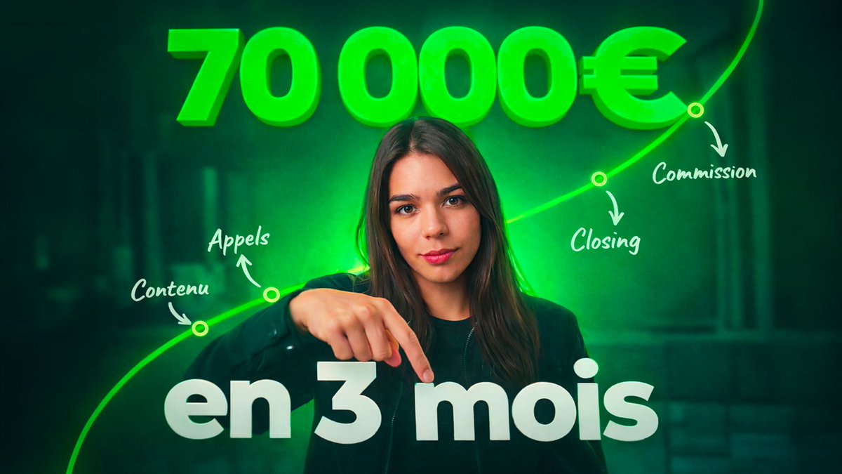EditCraft_'s tweet photo. 70 000€ en 3 mois via le closing 🤔
Contenu, appels, closing, commission, le système est sur la minia.
T'as une vidéo qui mérite ce niveau ? DM « MINIA » 🔥
#Miniamaker #Thumbnail #YouTube #Closing #Freelance https://t.co/V1iArJUZai
