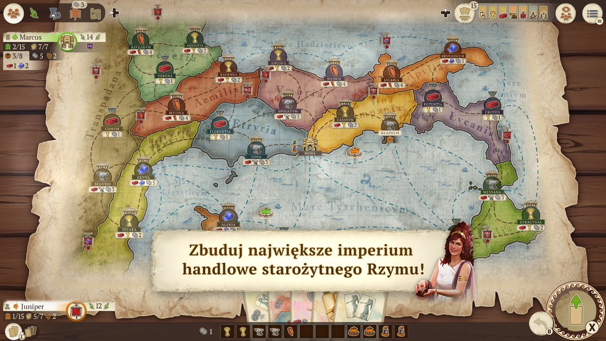 KrolMichal's tweet image. Kilka dni temu na #Xbox wyszła adaptacja strategicznej gry planszowej Concordia: Digital Edition w wersji GOTY. Za produkcję odpowiada Acram Digital (@acramdigital). Cena 197,49 zł.

xbox.com/pl-pl/games/st…

#polskiegry #AcramDigital #XboxOne #XboxSeriesX #Concordia