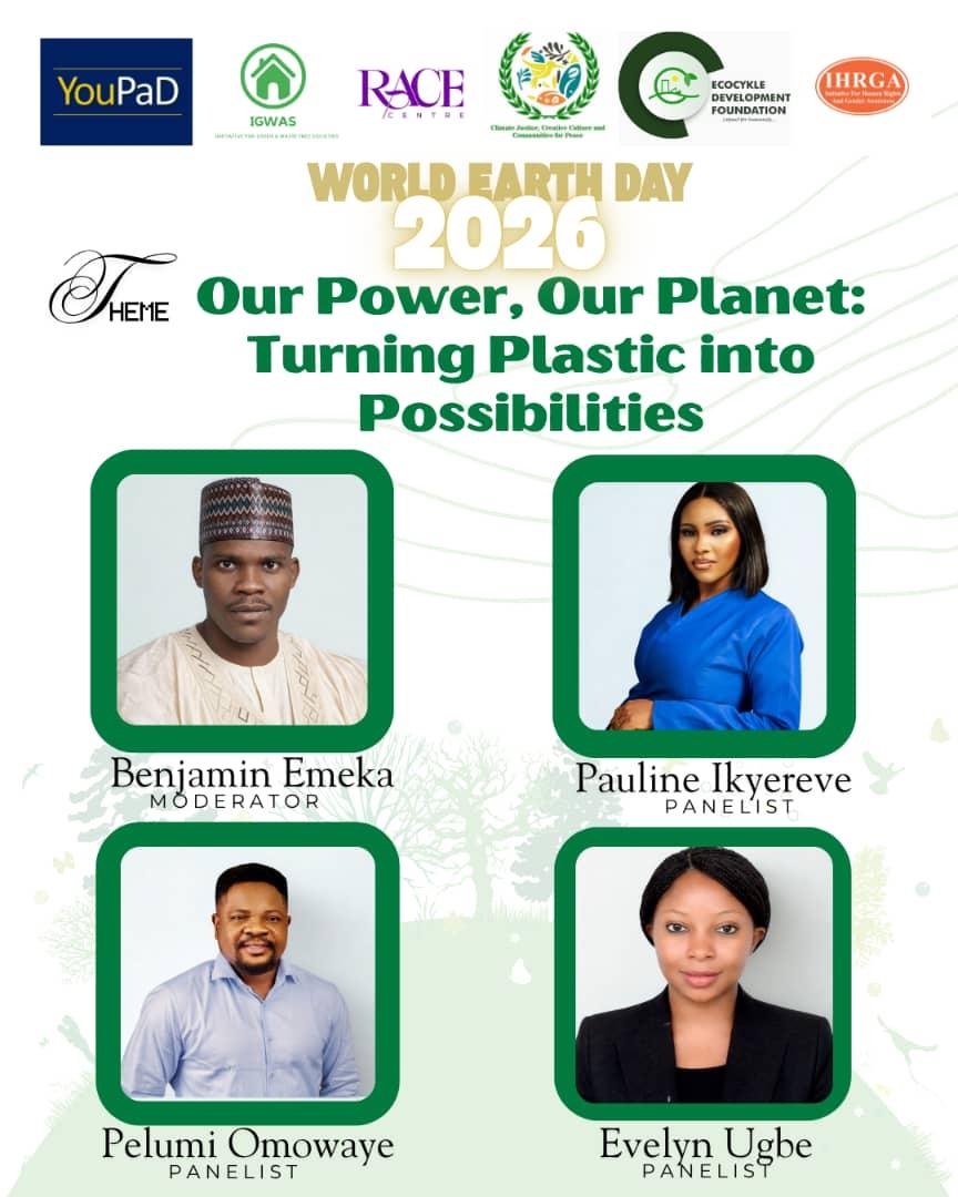 ecocykle's tweet photo. Meet the voices driving change this World Earth Day 2026.

Our panellists are bringing bold ideas, real experiences, and practical solutions to the table, sparking powerful conversations on how we can turn plastic into possibilities.

Join us tomorrow and be part of the dialogue. https://t.co/b5n2SyXfnK